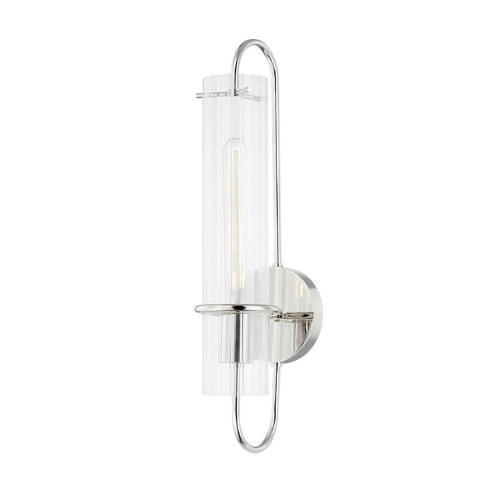 Mitzi H640101-PN One Light Wall Sconce, Polished Nickel
