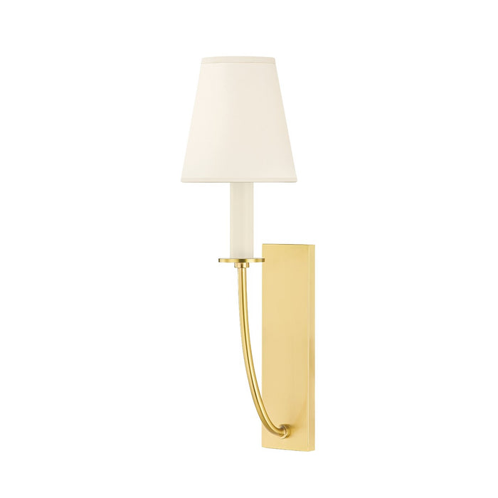 Mitzi H643101-AGB One Light Wall Sconce, Aged Brass