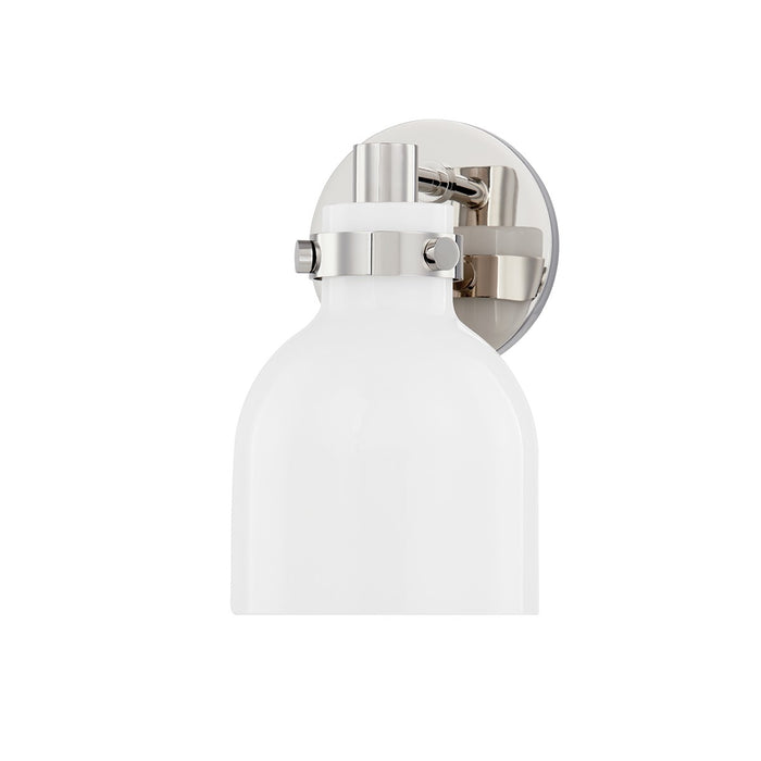 Mitzi H649301-PN One Light Bath and Vanity, Polished Nickel