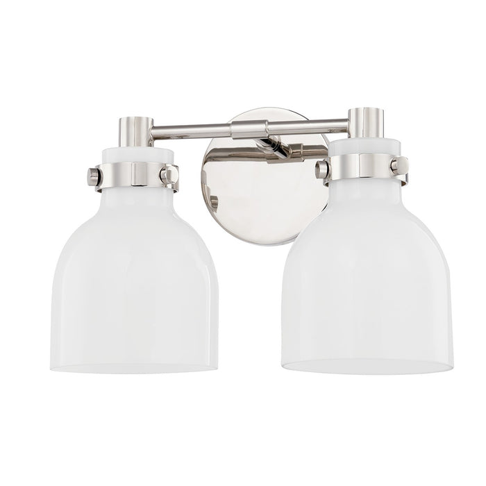 Mitzi H649302-PN Two Light Bath and Vanity, Polished Nickel