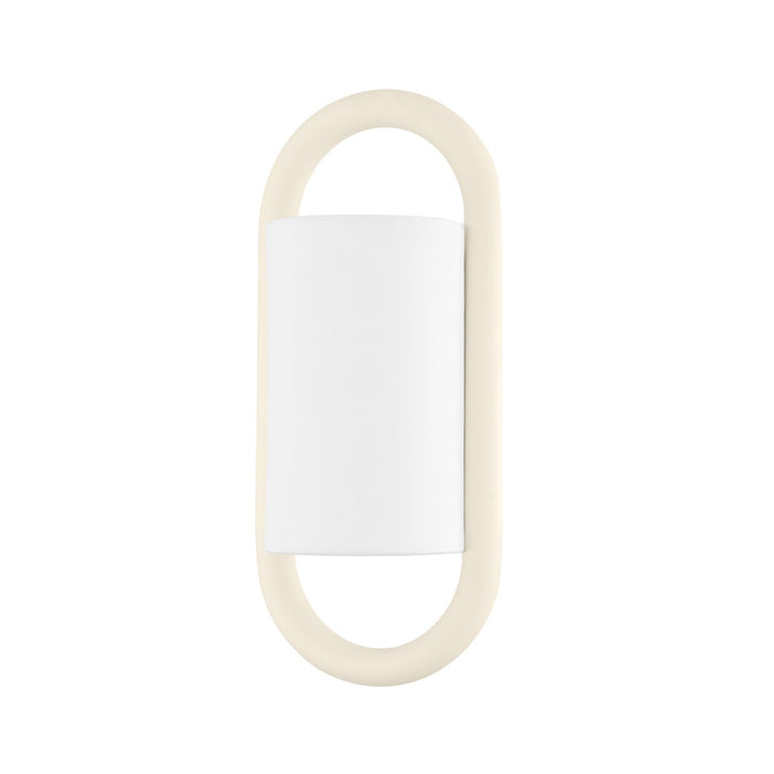 Mitzi H652101-TCR One Light Wall Sconce, Textured Cream