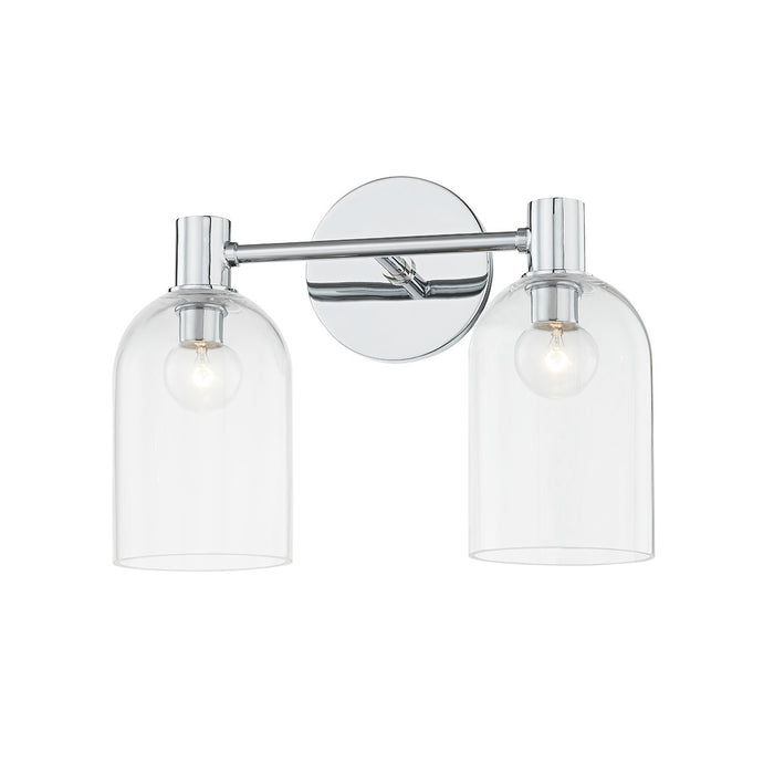 Mitzi H678302-PC Two Light Bath and Vanity, Polished Chrome