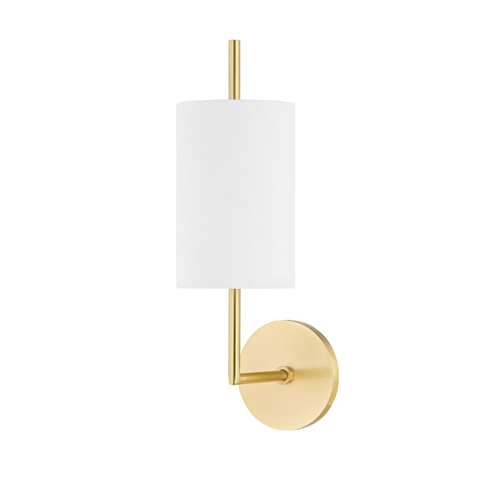 Mitzi H716101-AGB One Light Wall Sconce, Aged Brass