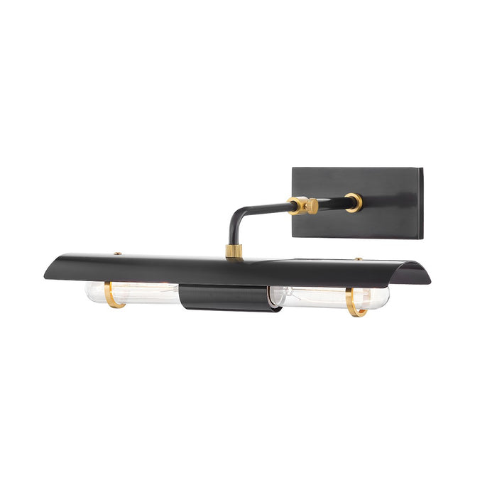 Mitzi H741102A-AOB Two Light Picture Light, Aged Old Bronze