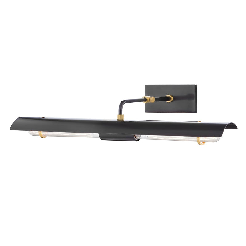 Mitzi H741102B-AOB Two Light Picture Light, Aged Old Bronze