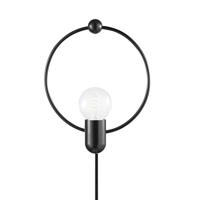 Mitzi HL638201-SBK One Light Wall Sconce, Soft Black