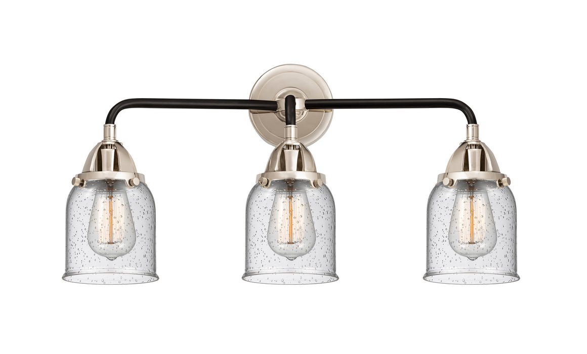 Innovations 288-3W-BPN-G54 Three Light Bath Vanity, Black Polished Nickel