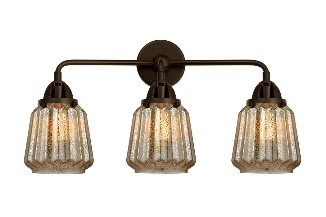 Innovations 288-3W-OB-G146 Three Light Bath Vanity, Oil Rubbed Bronze