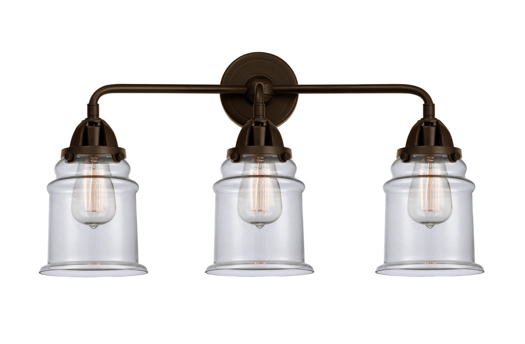 Innovations 288-3W-OB-G182 Three Light Bath Vanity, Oil Rubbed Bronze