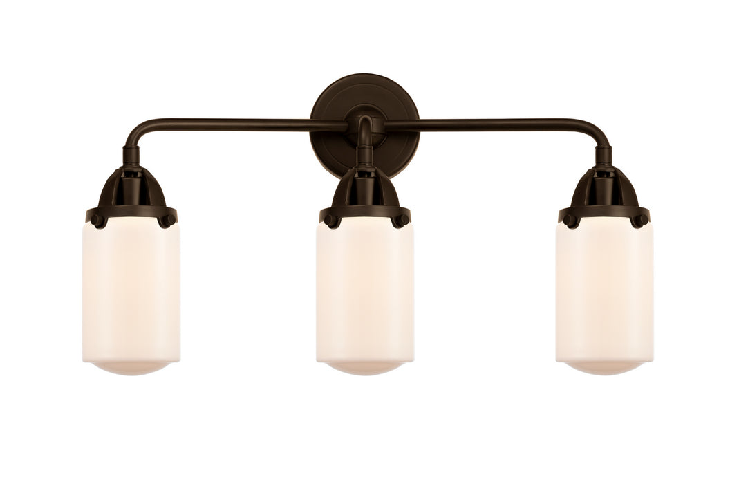Innovations 288-3W-OB-G311 Three Light Bath Vanity, Oil Rubbed Bronze