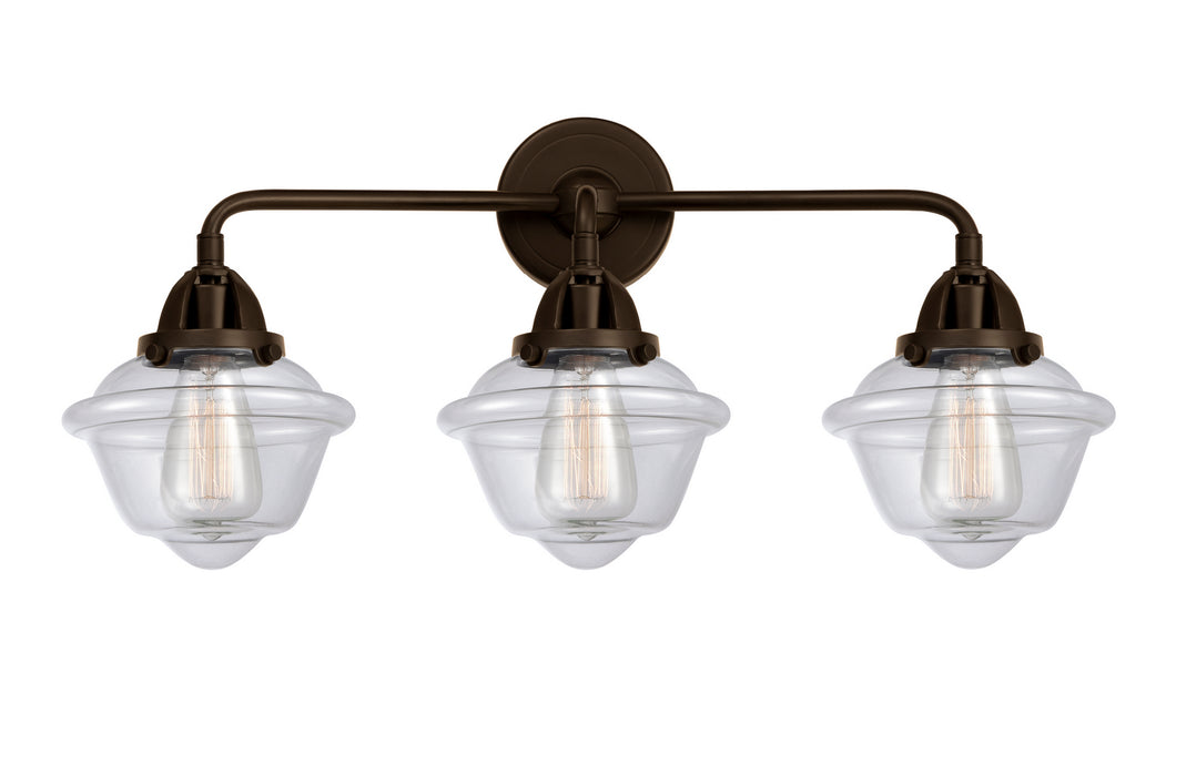Innovations 288-3W-OB-G532 Three Light Bath Vanity, Oil Rubbed Bronze