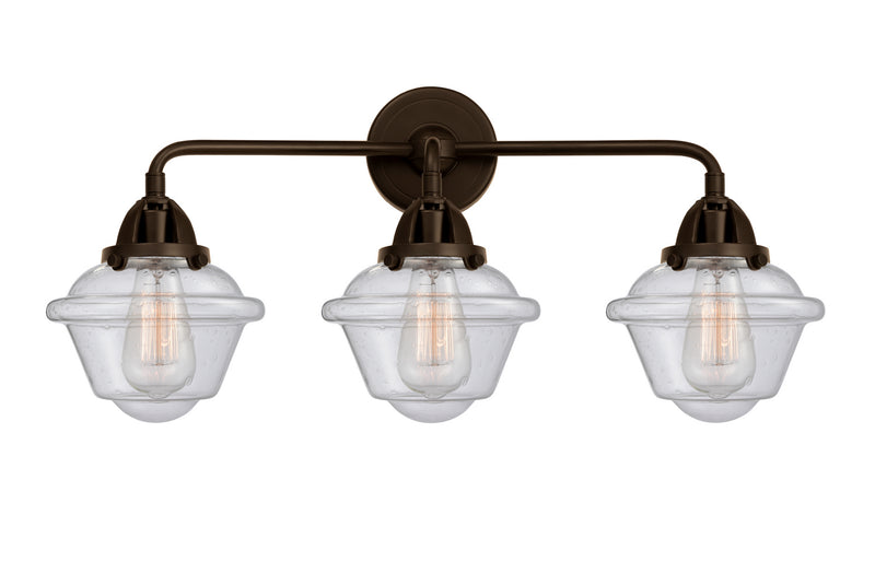 Innovations 288-3W-OB-G534 Three Light Bath Vanity, Oil Rubbed Bronze