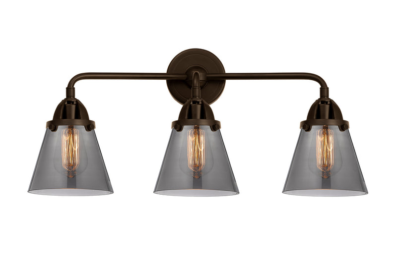 Innovations 288-3W-OB-G63 Three Light Bath Vanity, Oil Rubbed Bronze
