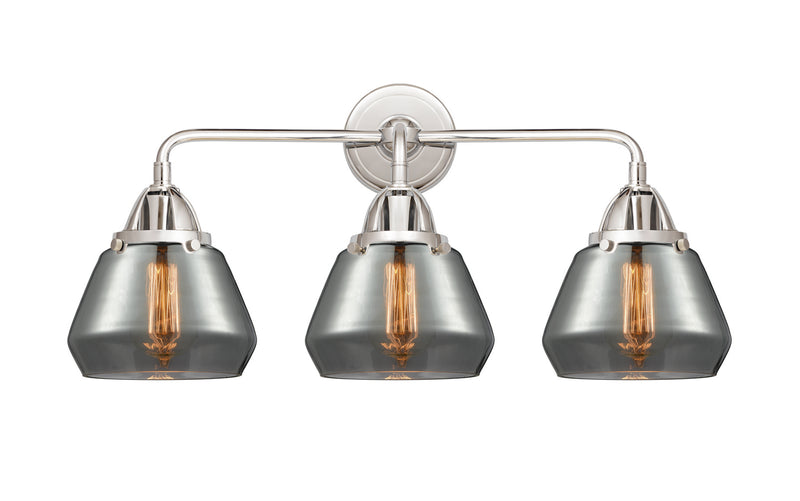 Innovations 288-3W-PC-G173 Three Light Bath Vanity, Polished Chrome