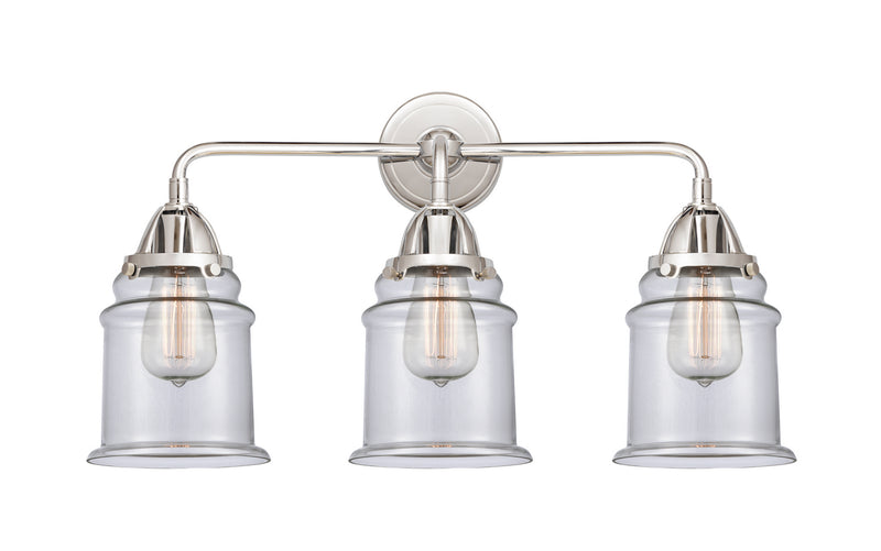 Innovations 288-3W-PC-G182 Three Light Bath Vanity, Polished Chrome