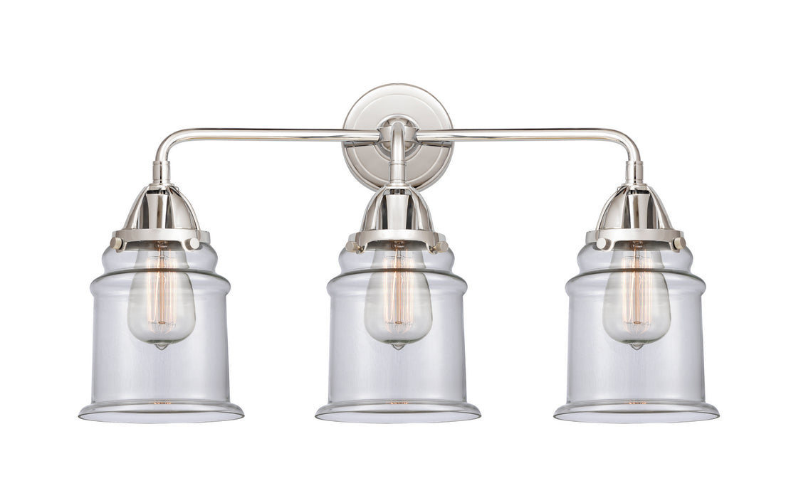 Innovations 288-3W-PC-G182 Three Light Bath Vanity, Polished Chrome