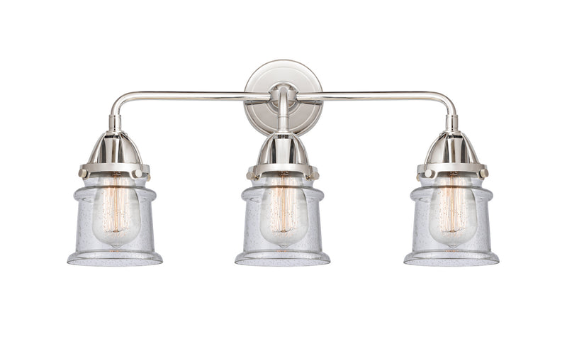 Innovations 288-3W-PC-G184S Three Light Bath Vanity, Polished Chrome
