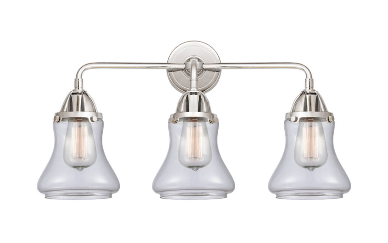 Innovations 288-3W-PC-G192 Three Light Bath Vanity, Polished Chrome