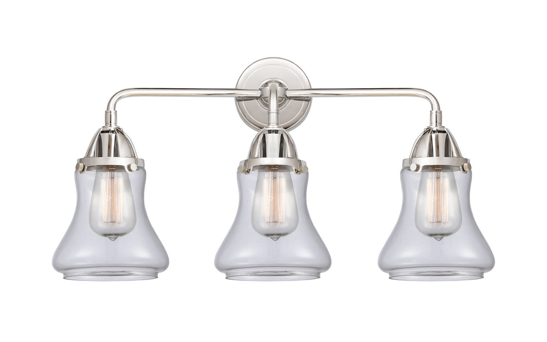 Innovations 288-3W-PC-G192 Three Light Bath Vanity, Polished Chrome