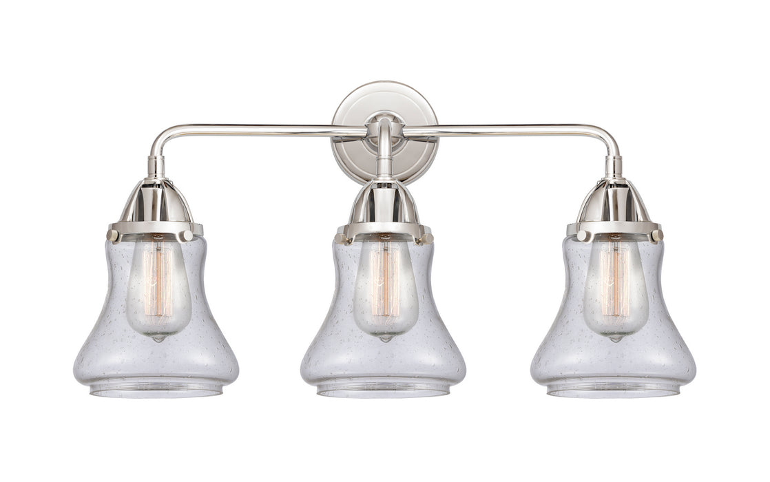 Innovations 288-3W-PC-G194 Three Light Bath Vanity, Polished Chrome