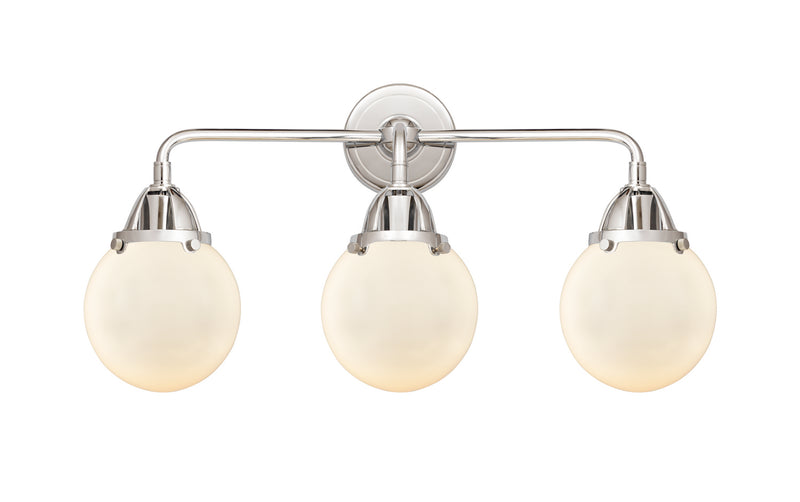 Innovations 288-3W-PC-G201-6 Three Light Bath Vanity, Polished Chrome