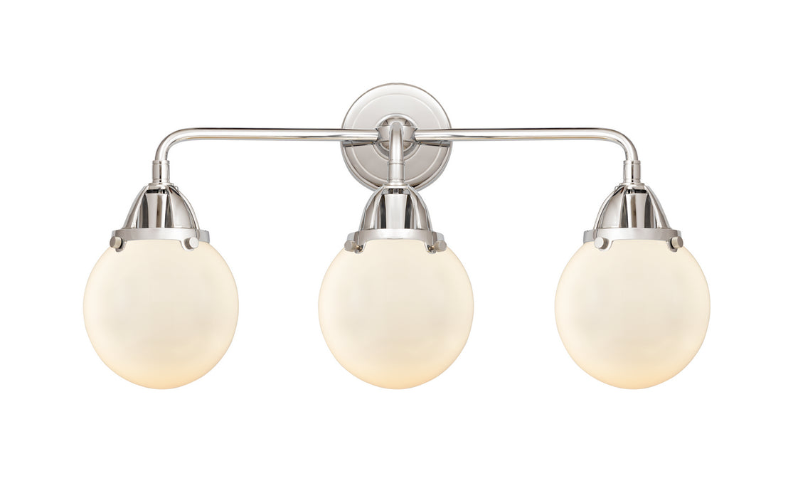 Innovations 288-3W-PC-G201-6 Three Light Bath Vanity, Polished Chrome