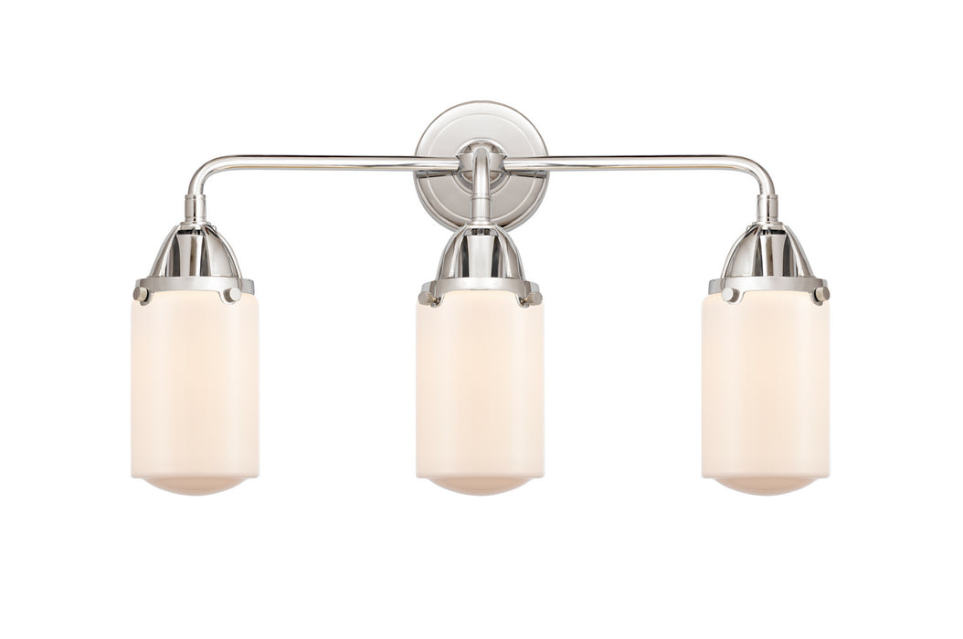 Innovations 288-3W-PC-G311 Three Light Bath Vanity, Polished Chrome