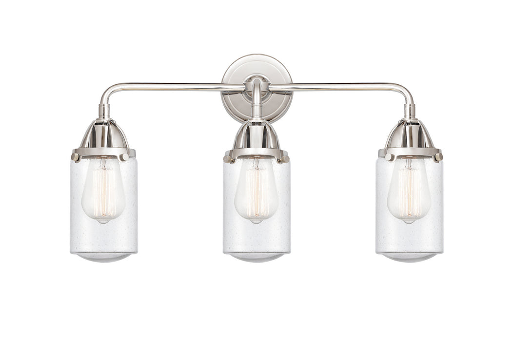 Innovations 288-3W-PC-G314 Three Light Bath Vanity, Polished Chrome