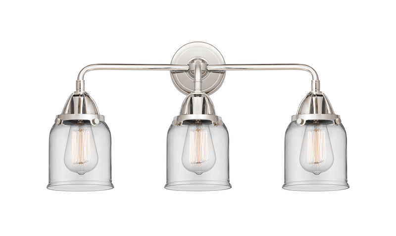 Innovations 288-3W-PC-G52 Three Light Bath Vanity, Polished Chrome