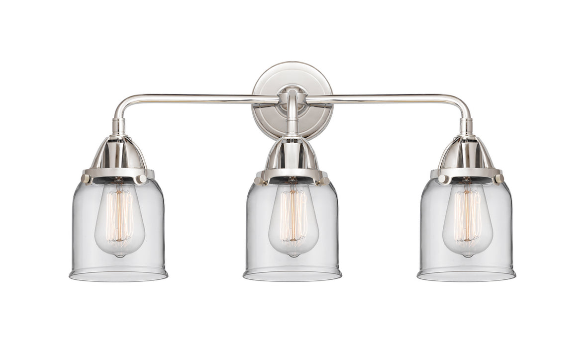 Innovations 288-3W-PC-G52 Three Light Bath Vanity, Polished Chrome