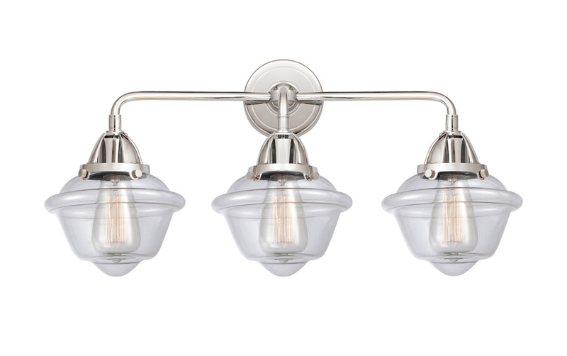 Innovations 288-3W-PC-G532 Three Light Bath Vanity, Polished Chrome