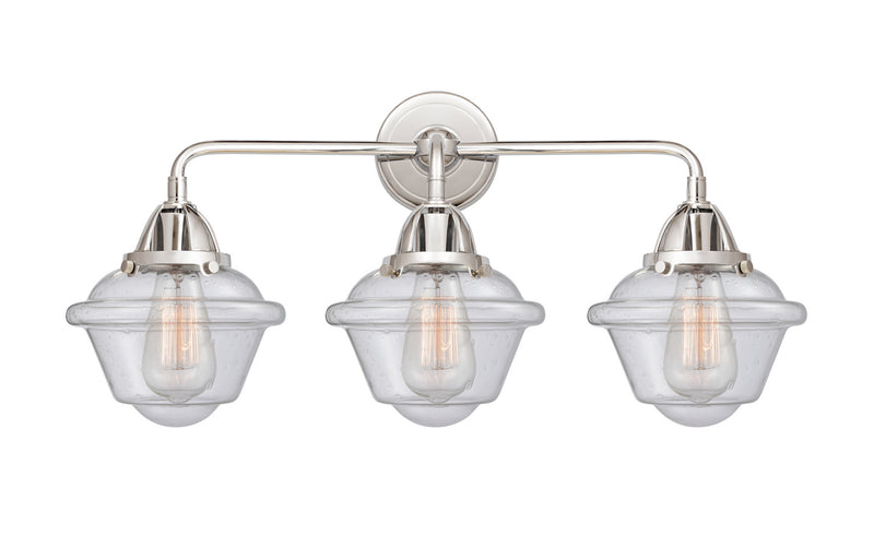 Innovations 288-3W-PC-G534 Three Light Bath Vanity, Polished Chrome