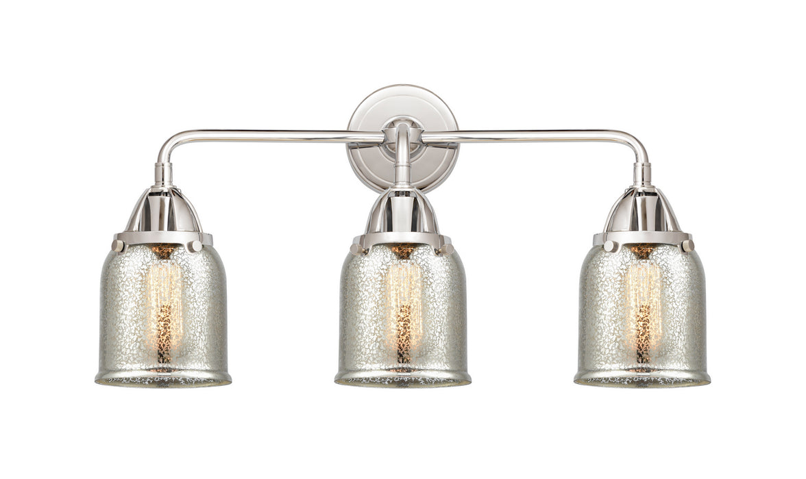 Innovations 288-3W-PC-G58 Three Light Bath Vanity, Polished Chrome