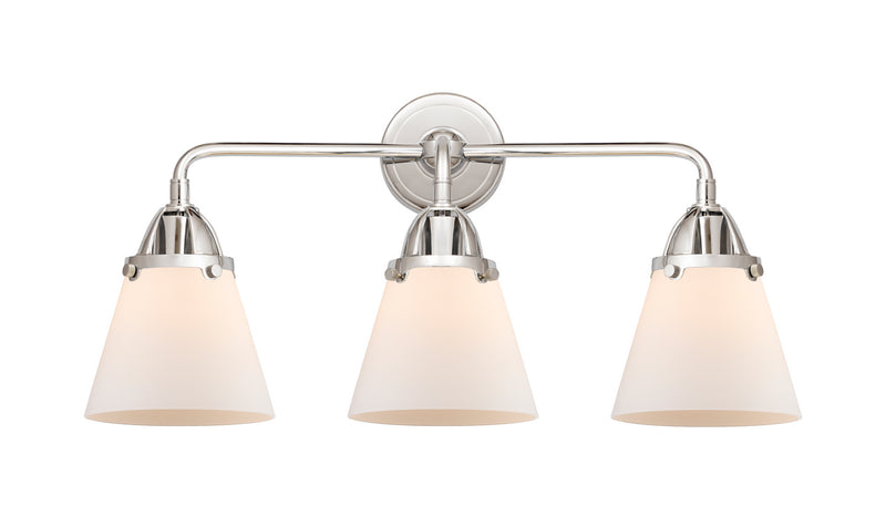 Innovations 288-3W-PC-G61 Three Light Bath Vanity, Polished Chrome