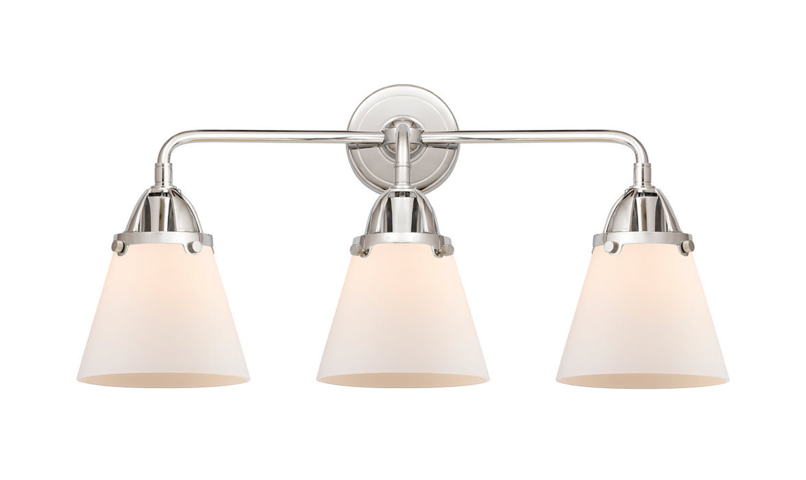 Innovations 288-3W-PC-G61 Three Light Bath Vanity, Polished Chrome