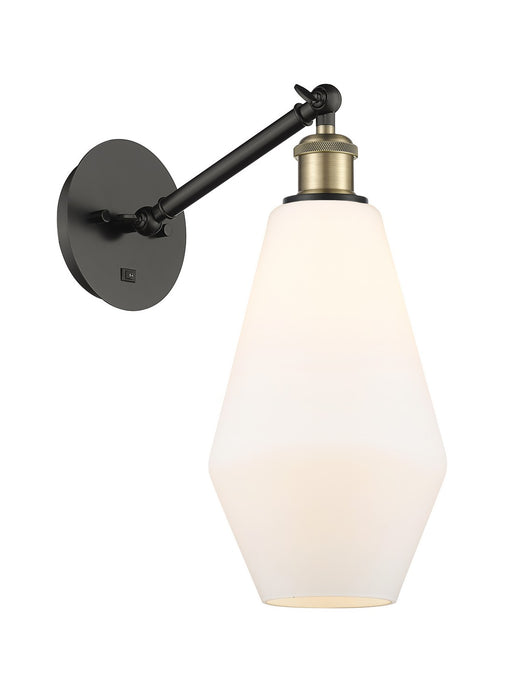 Innovations 317-1W-BAB-G651-7-LED LED Wall Sconce, Black Antique Brass