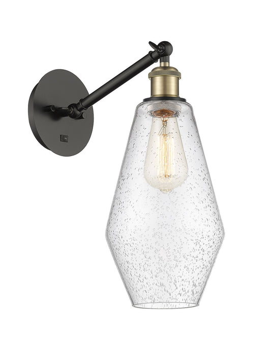 Innovations 317-1W-BAB-G654-7-LED LED Wall Sconce, Black Antique Brass