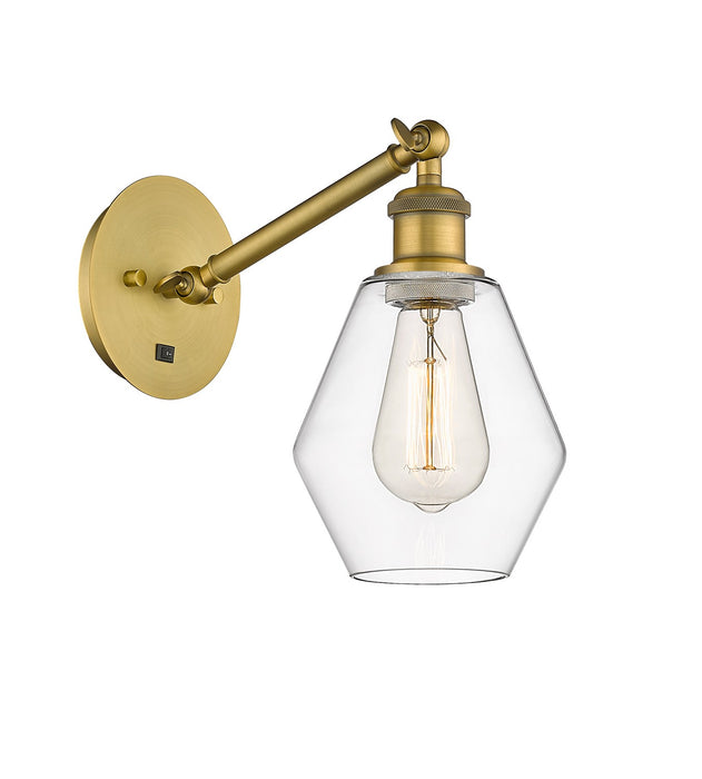 Innovations 317-1W-BB-G652-6-LED LED Wall Sconce, Brushed Brass