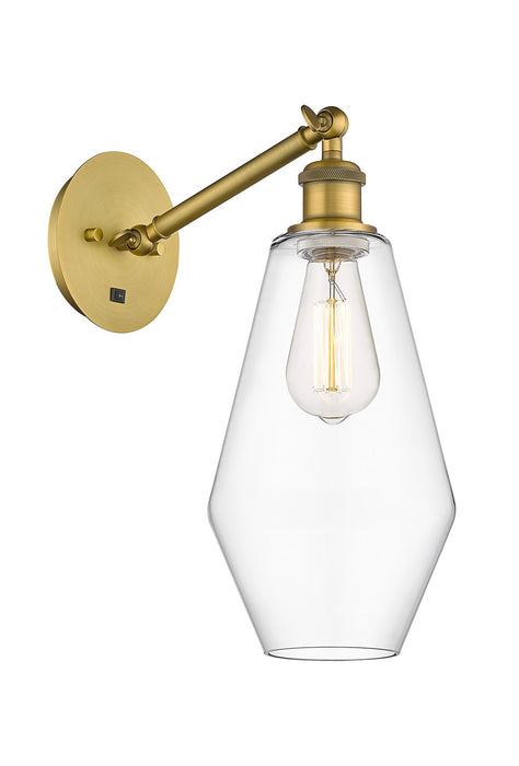 Innovations 317-1W-BB-G652-7-LED LED Wall Sconce, Brushed Brass