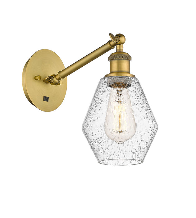 Innovations 317-1W-BB-G654-6-LED LED Wall Sconce, Brushed Brass