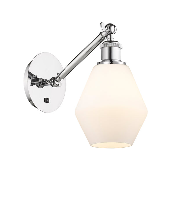 Innovations 317-1W-PC-G651-6 One Light Wall Sconce, Polished Chrome