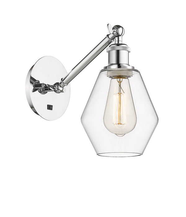 Innovations 317-1W-PC-G652-6 One Light Wall Sconce, Polished Chrome