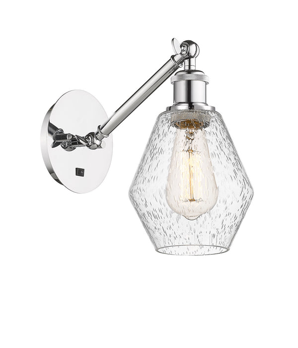 Innovations 317-1W-PC-G654-6 One Light Wall Sconce, Polished Chrome