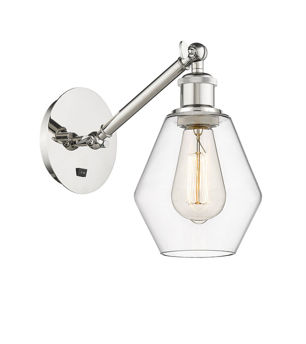 Innovations 317-1W-PN-G652-6-LED LED Wall Sconce, Polished Nickel