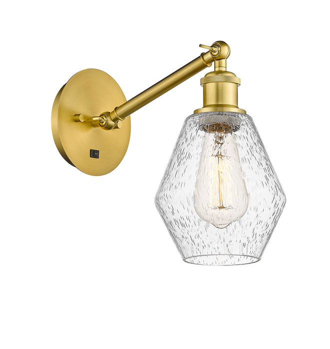 Innovations 317-1W-SG-G654-6 One Light Wall Sconce, Satin Gold
