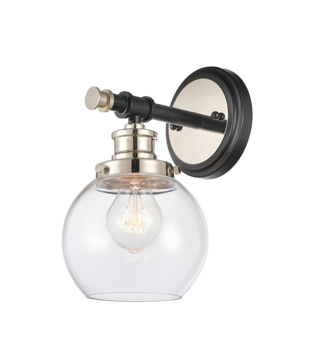 Innovations 340-1W-BPN-G3402-6-LED LED Wall Sconce, Black Polished Nickel