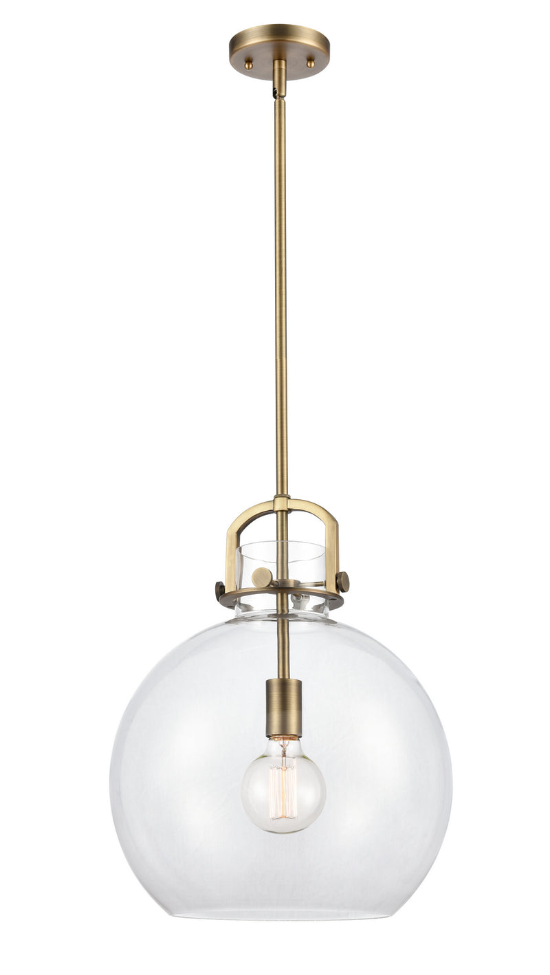 Innovations 410-1S-BB-14CL LED Pendant, Brushed Brass