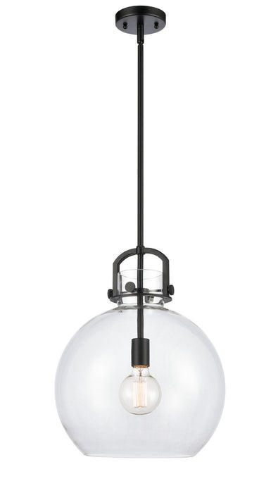 Innovations 410-1S-BK-14CL-LED LED Pendant, Matte Black