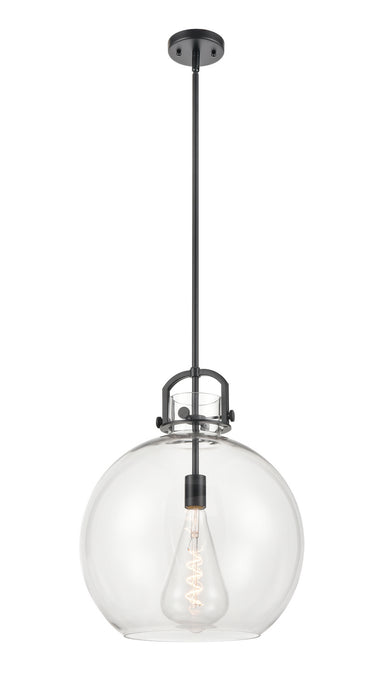 Innovations 410-1S-BK-16CL LED Pendant, Matte Black