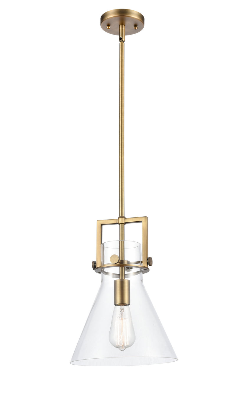 Innovations 411-1S-BB-10CL-LED LED Mini Pendant, Brushed Brass